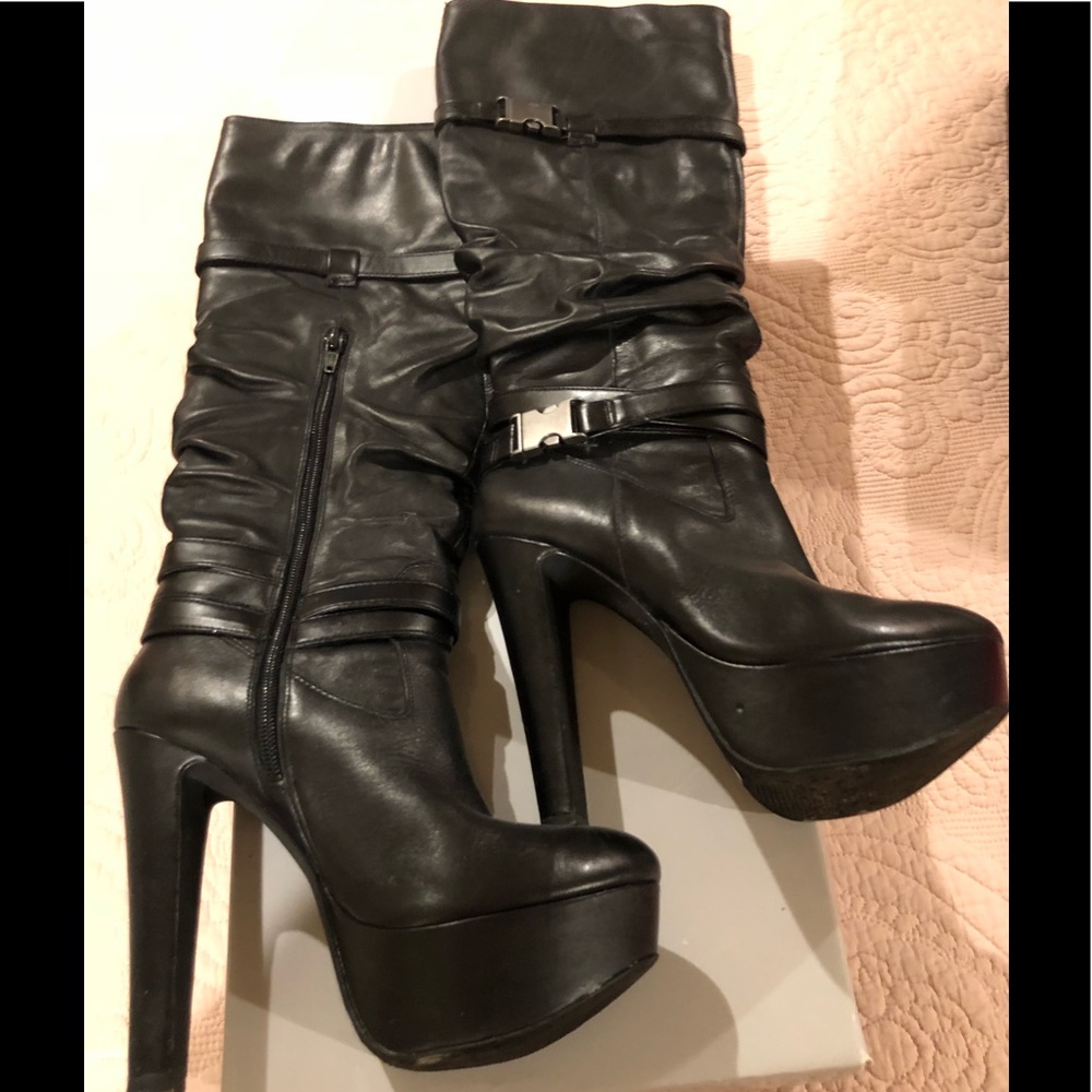 Knee high boots